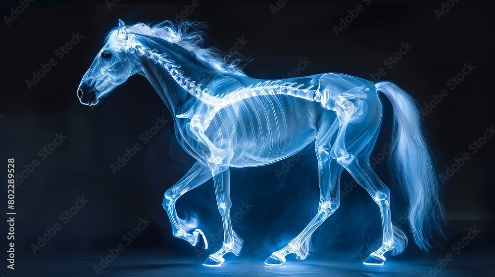 Horse In X-Ray Horse In X-Ray
