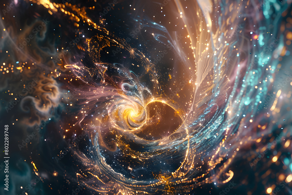 Cosmic Abstract: Explore the Universe Cosmic Abstract: Explore the Universe