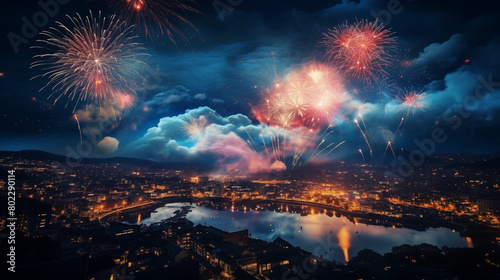 Fireworks Finale,Spectacular View Photo 002