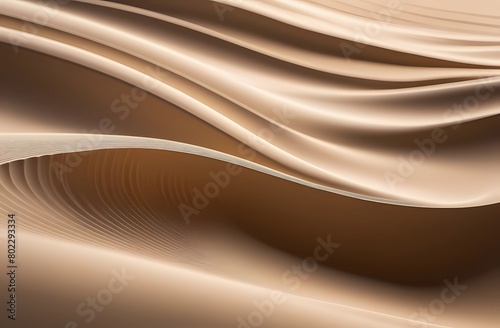 Beige abstract  background  wave