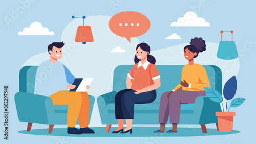 As the therapy session progressed the group transformed into a safe space where patients felt comfortable sharing their deepest feelings and thoughts.