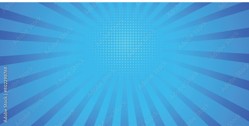 Abstract blue halftone background vector