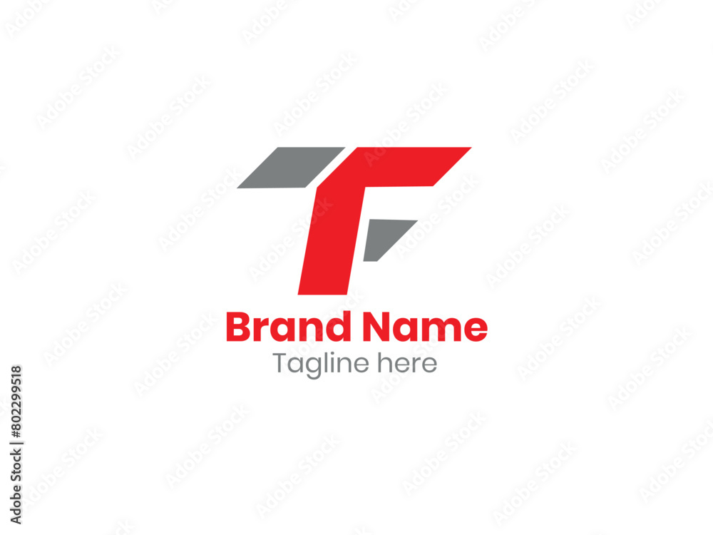 TF letter logo design. FT creative initials letter logo concept. TF letter design. TF letter logo design. FT creative initials letter logo concept. TF letter design.