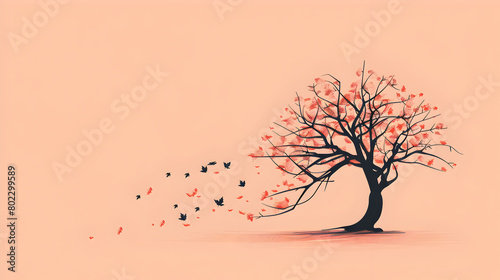 Illustration of a tree with wilted leaves to represent stagnation.


 photo