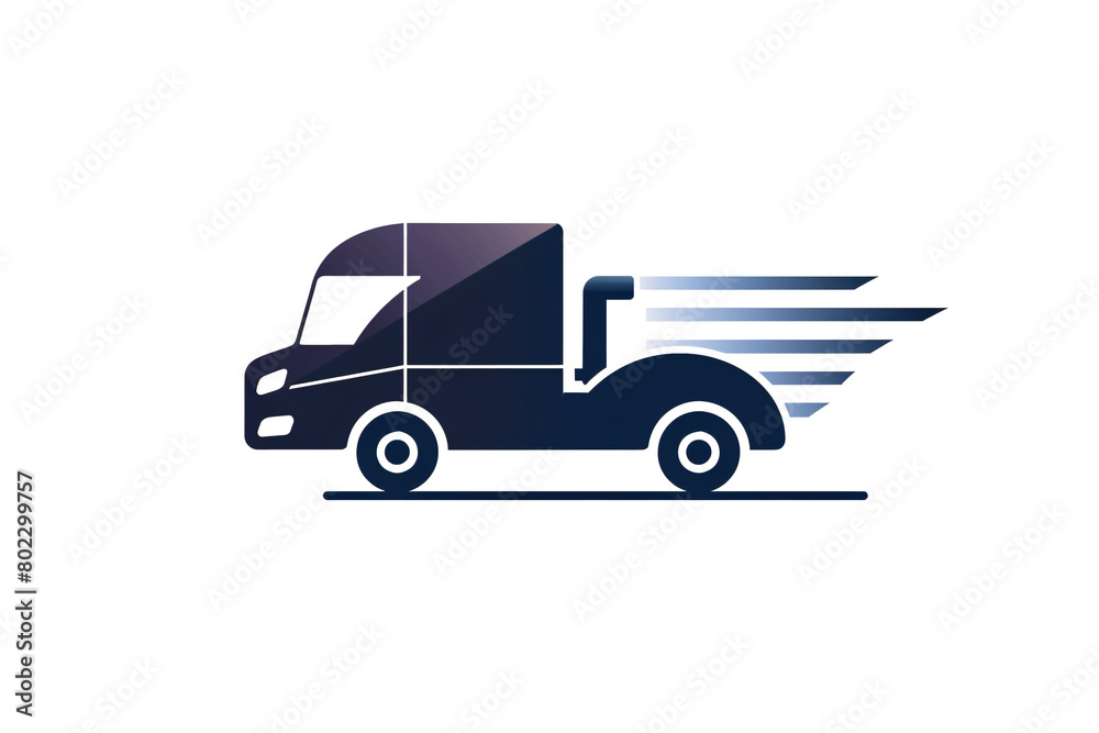 a logo of a truck