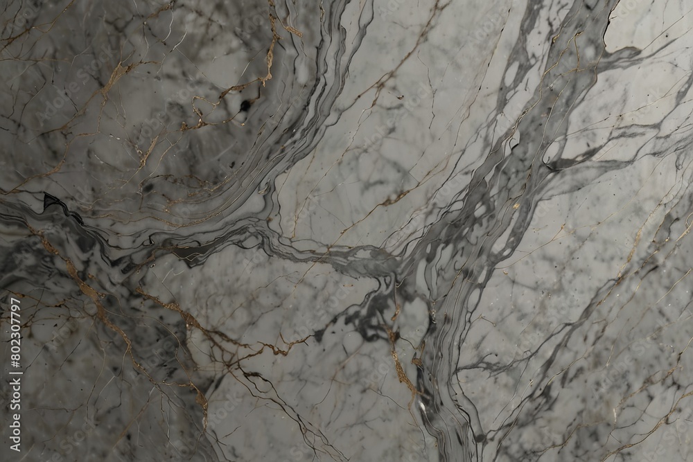 Naklejka premium Medium grey tone marble texture background