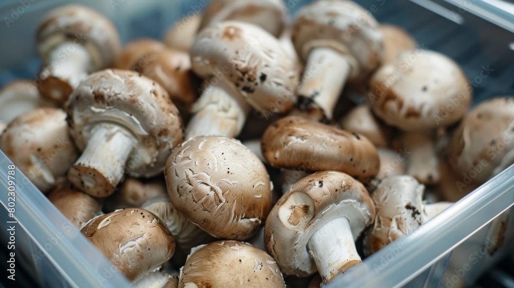 Mushrooms, Champignons,