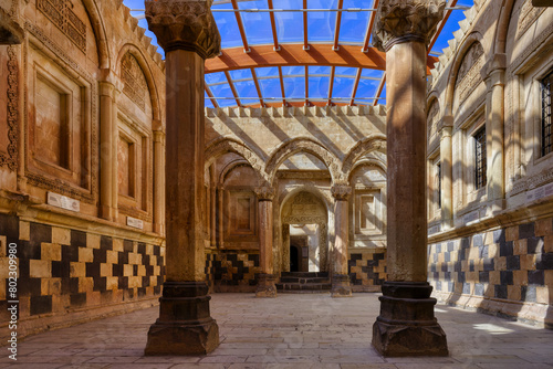 Ishak Pasha palace, Ceremonial Hall, Dogubayazit, Turkey photo