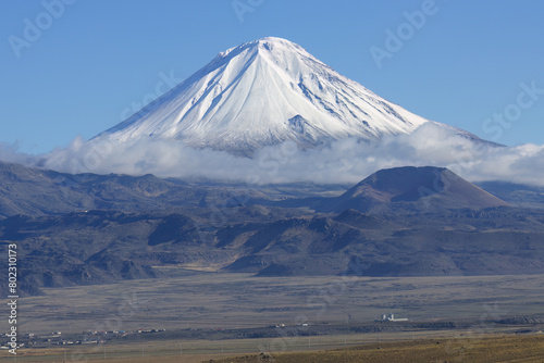 Wallpaper Mural View over the snowcapped Mount Ararat, Dogubayazit, Turkey Torontodigital.ca