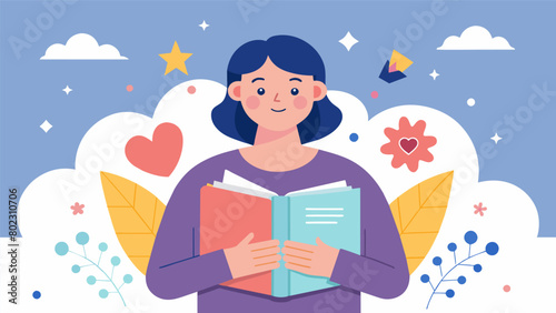 A person holds a journal filled with reflections and positive affirmations a tangible reminder of the progress they have made in managing their mental.