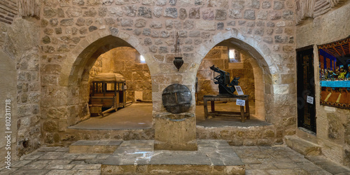 Monastery of Saint Ananias known as Deyrulzafaran or Saffron Monastery, Museum, Mardin, Turkey