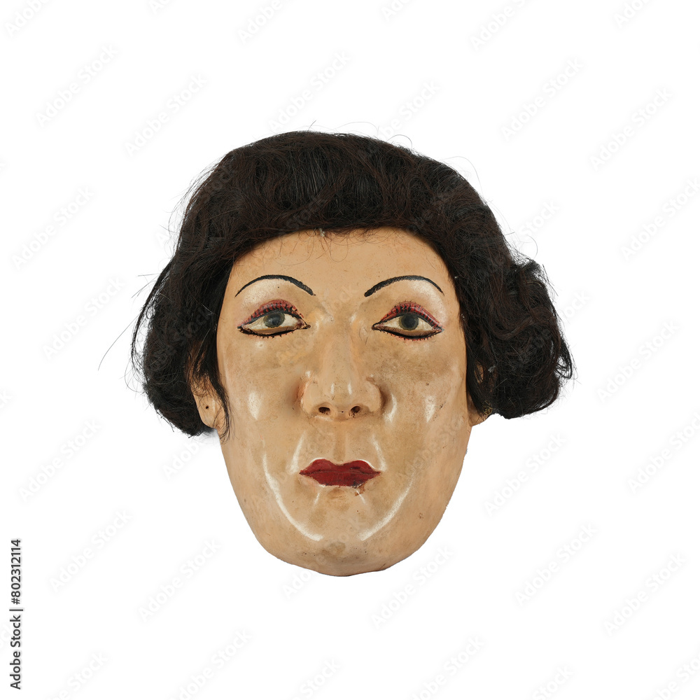 Wooden masks are an important part of Javanese traditional dance performances in Indonesia. These masks used to depict characters or spirits in the performances Wooden masks are an important part of Javanese traditional dance performances in Indonesia. These masks used to depict characters or spirits in the performances