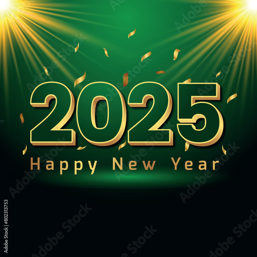 Happy New Year 2025 And Merry Christmas.