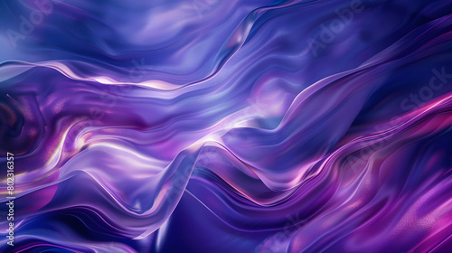 Purple and Blue Colors Abstract Background. Generative AI.
