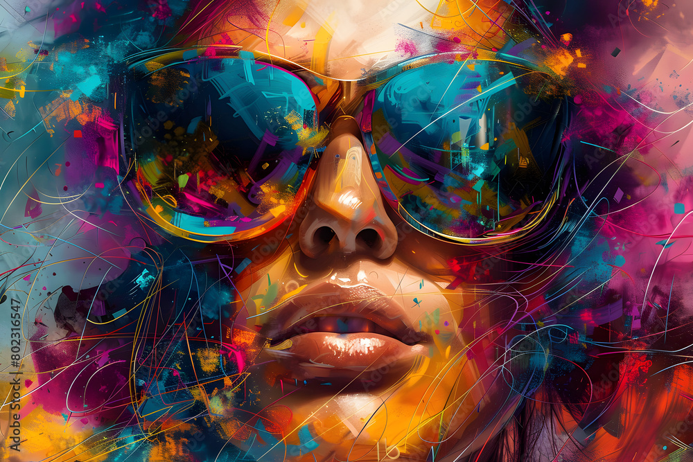 Feminine Abstract: Grace and Beauty, Dreamy Abstract: A Woman's Inner World, Expressive Abstract: A Woman's Emotions Feminine Abstract: Grace and Beauty, Dreamy Abstract: A Woman's Inner World, Expressive Abstract: A Woman's Emotions