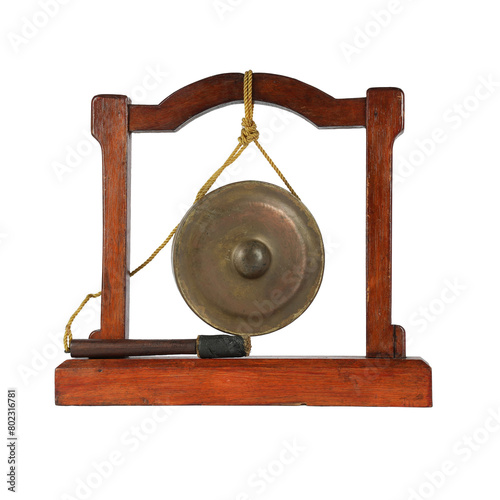 Gong is a traditional percussion musical instrument that is popular in Southeast Asia and is a type of idiophone musical instrument
