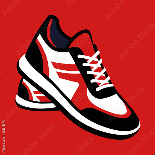 illustration of trainers sneakers