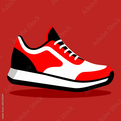 illustration of trainers sneakers