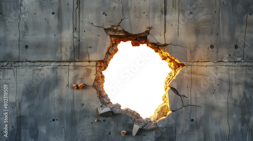 hole in a wall