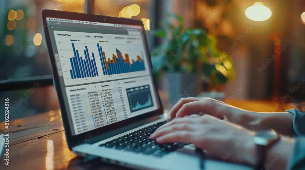 A business executive closely examines important charts, pen in hand, ready to make strategic decisions. A business executive closely examines important charts, pen in hand, ready to make strategic decisions.