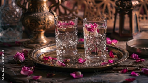 The cuisine of Bahrain. Rose water.