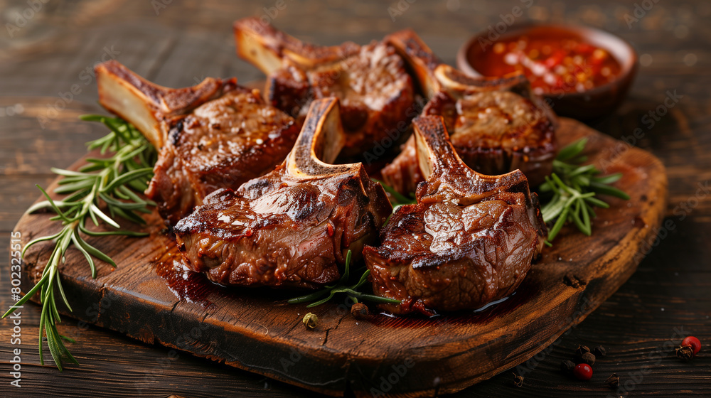 grilled lamb steak grilled lamb steak
