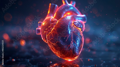 Cardiology and Heart Health: Photos focusing on heart health, cardiological exams, and cardiovascular treatments.  photo