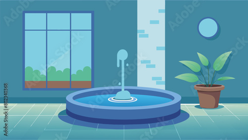 A small water feature gurgles in the corner adding to the tranquil ambiance of the clinic..
