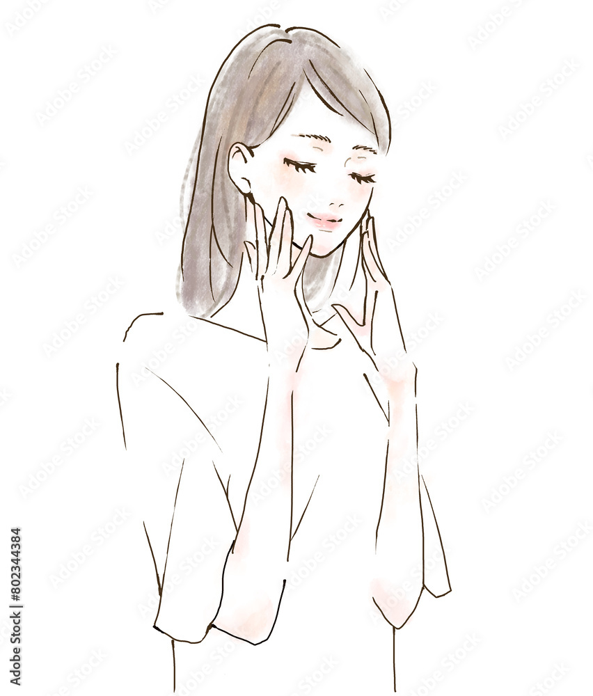 person with a cigarette