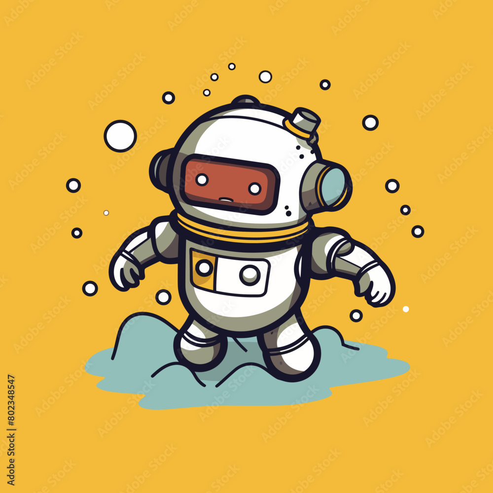 Robot diving Robot diving