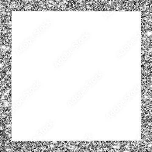 Photo frame, sparkle glitter frame, Empty glitter gold frame, luxury frame