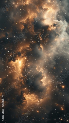 galaxy of Altocumulus  3D render