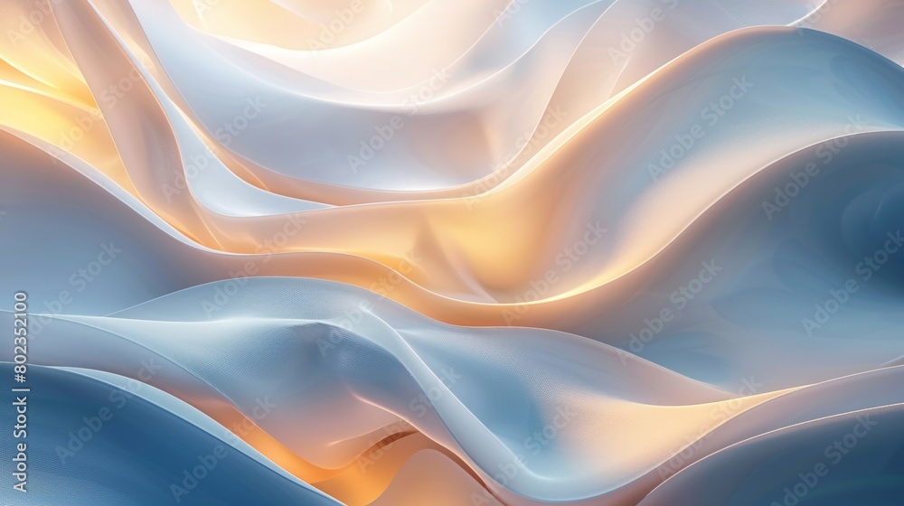 Fototapeta premium Abstract Colorful waves and Lines background for design and presentation