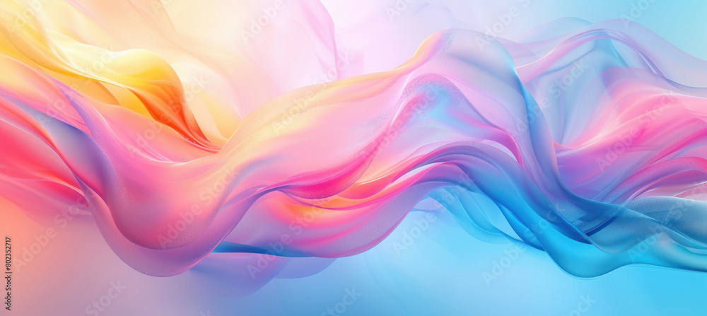 abstract wave color background, in the style of futuristic digital art abstract wave color background, in the style of futuristic digital art