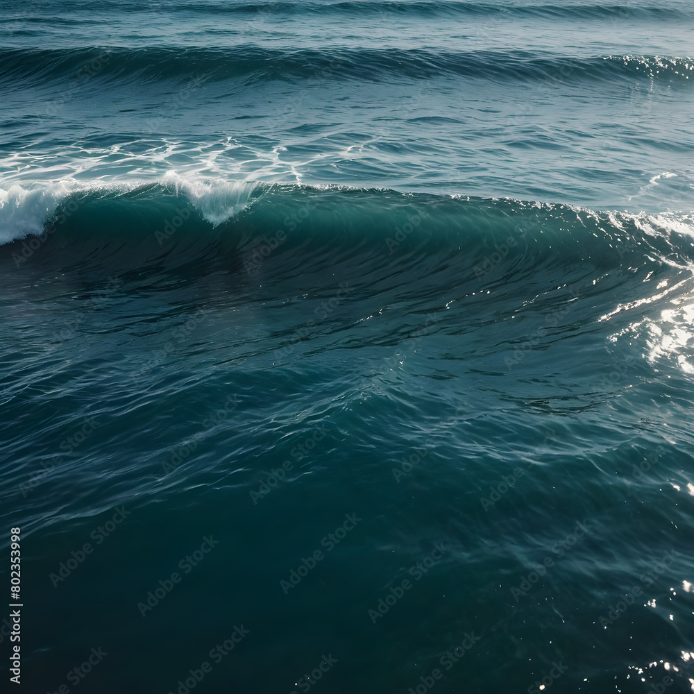 Obraz premium waves on the beach