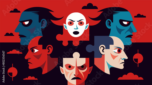 As the puzzle nears completion it forms a haunting scene of distorted faces and phrases like invasion of privacy and enemy within evoking a sense of.
