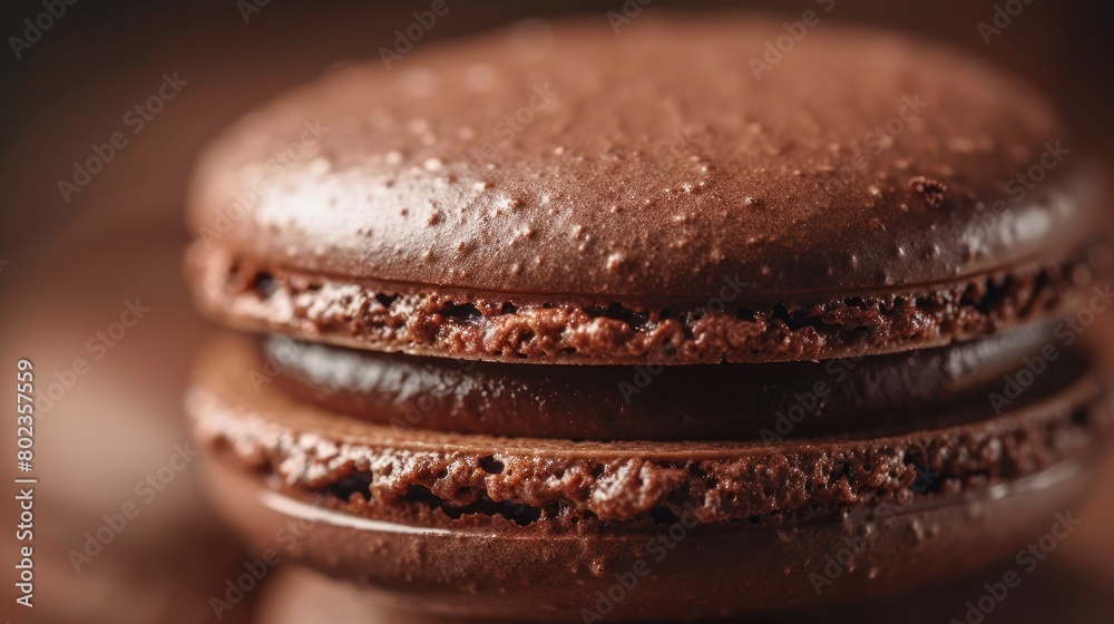 Decadent Chocolate Macaroon Delight Decadent Chocolate Macaroon Delight