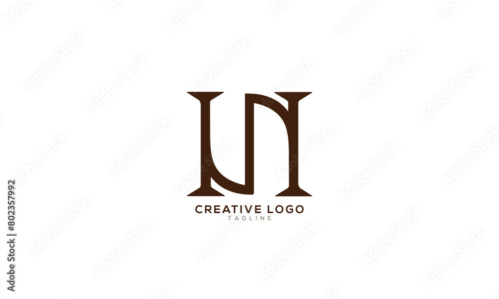 NI IN INI Abstract initial monogram letter alphabet logo design NI IN INI Abstract initial monogram letter alphabet logo design