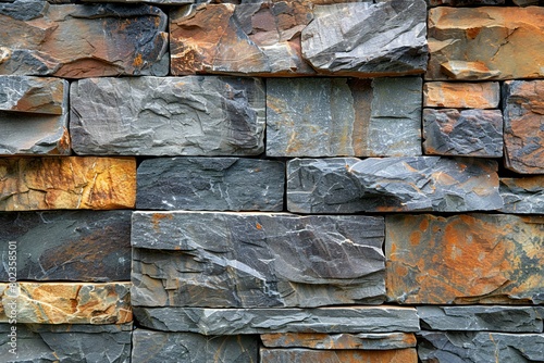 Texture, background, pattern,  Slate stone wall,  The structure of natural stone