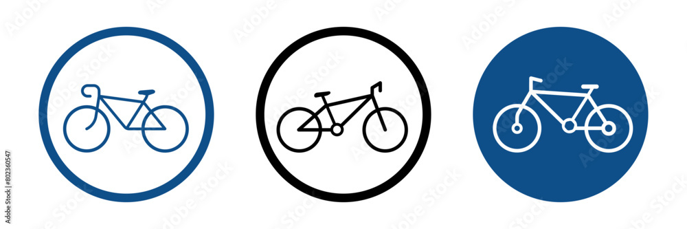 A bicycle icon for an urban environment. A modern bike, a set of icons. Bicycle parking on a special territory. EPS 10 A bicycle icon for an urban environment. A modern bike, a set of icons. Bicycle parking on a special territory. EPS 10