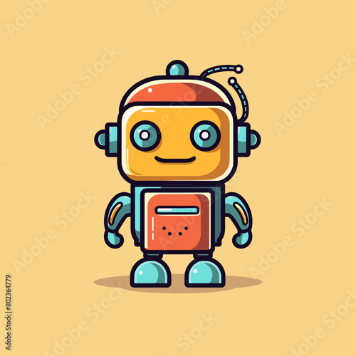 Robot cartoon