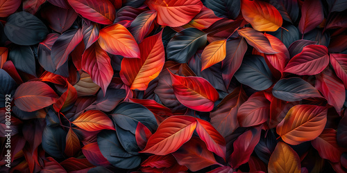 Autumn leaves background