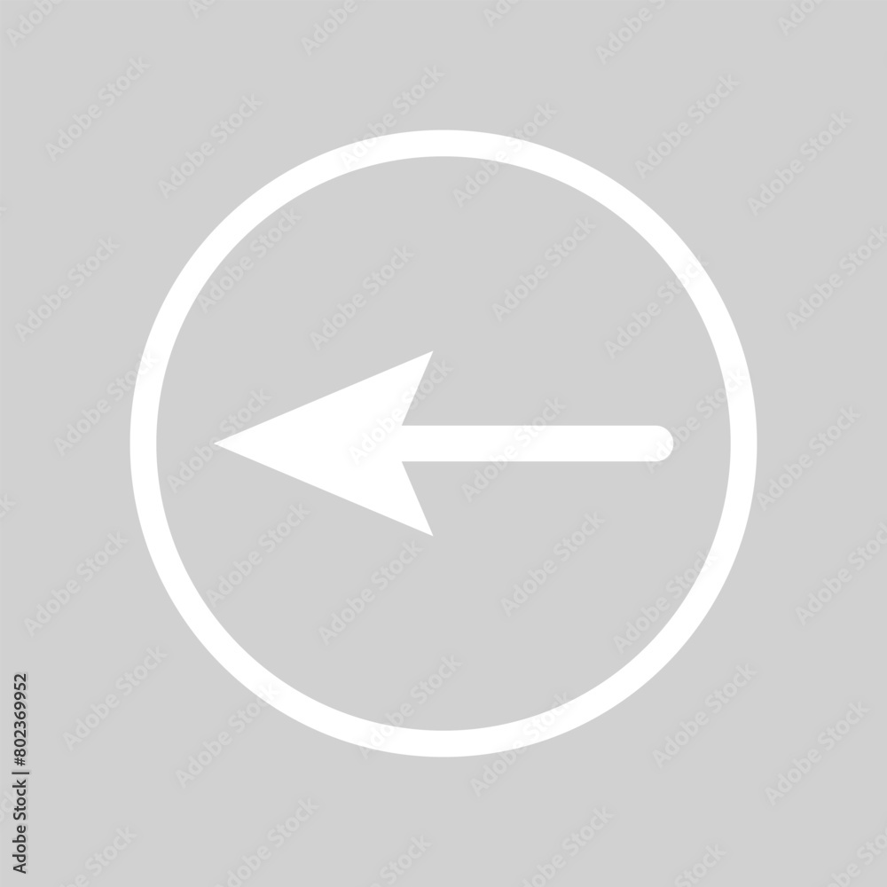 white arrow icon on grey background. flat style. white arrow icon for your web site design, logo, app, UI. arrow symbol. arrow sign. Vector illustration. Eps file 107. white arrow icon on grey background. flat style. white arrow icon for your web site design, logo, app, UI. arrow symbol. arrow sign. Vector illustration. Eps file 107.