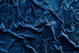A luxurious background with a crushed velvet texture in rich sapphire blue, providing a deep, textured appearance.