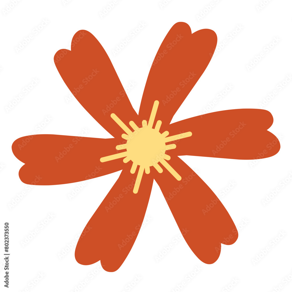 Flower pattern.flower doodle. Flower pattern.flower doodle.