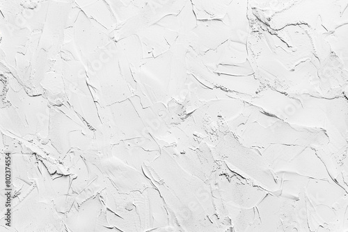 A minimalist background with a smooth plaster texture in stark white, ideal for highlighting other design elements.