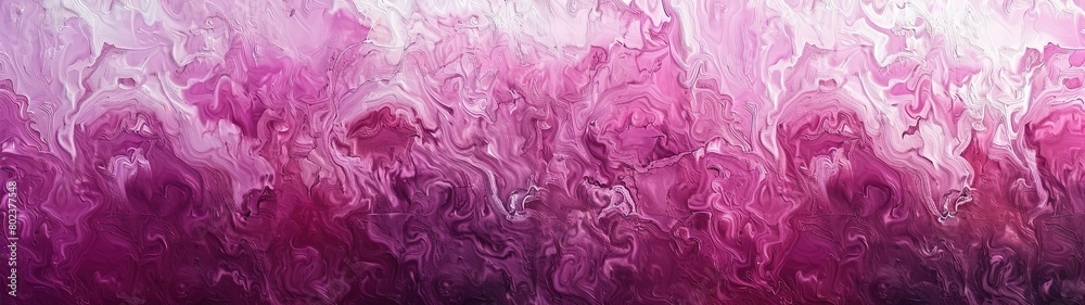 Fototapeta premium Liquid abstract background banner dark magenta and white