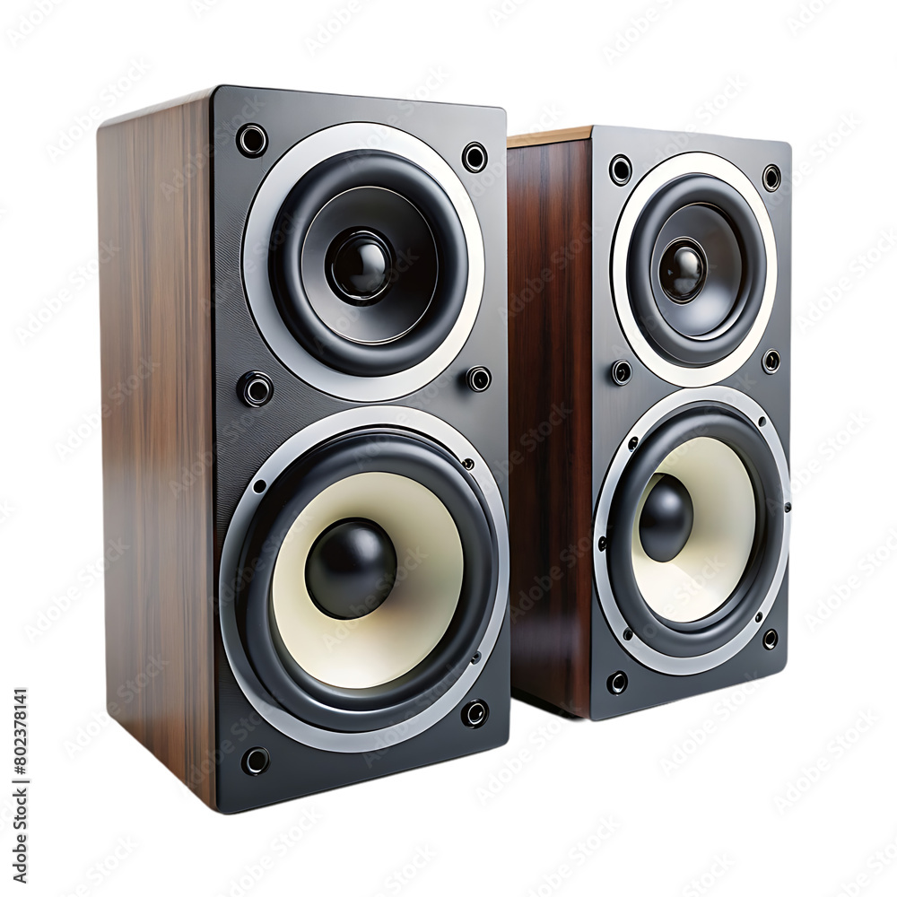 Fototapeta premium Speaker isolated on transparent background
