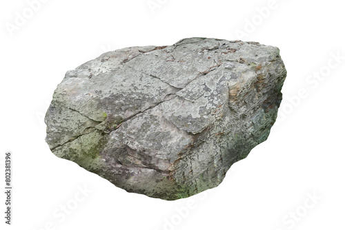 rock isolated transparency background..