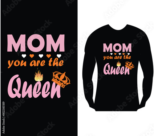 mother day t-shirt design